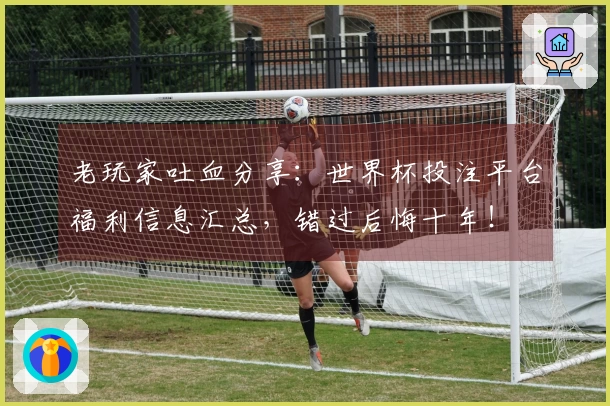 老玩家吐血分享：世界杯投注平台福利信息汇总，错过后悔十年！